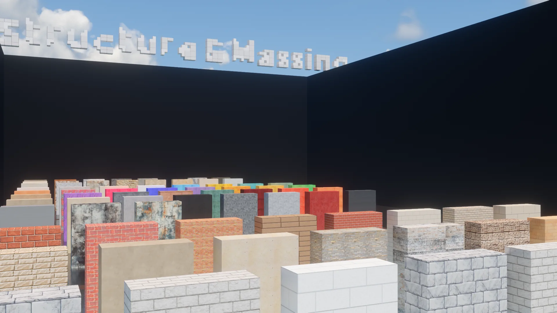 Compbuild Textures — structure & massing material palette