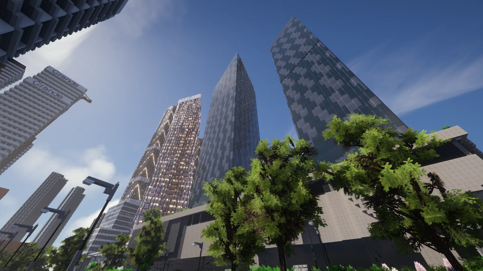 Compbuild Textures — skyline build with the pack